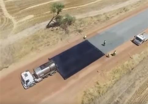 So bauen die ihre Straßen in Australien