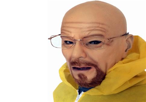 Walter White Cook Anzug und Maske