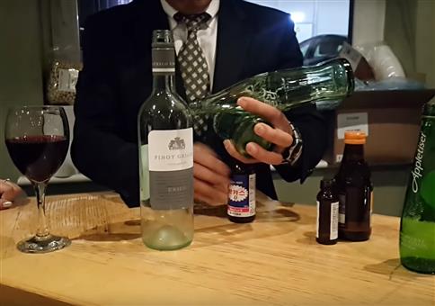 Verrückter BalanceAkt