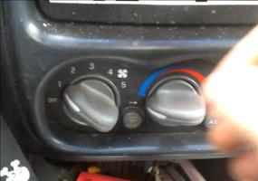 Verrückte Autolüftung