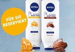  GRATIS: 7 Nivea In-Dusch Produktproben komplett kostenlos