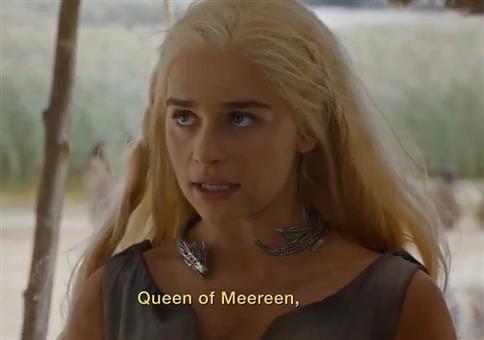 Game of Thrones - Daenerys Targaryen stellt sich vor