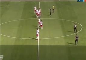 Verdammt schnelles Tor beim Fußball