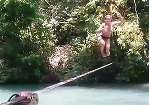 Slackline Girl