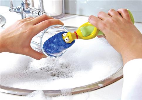 Marge Simpsons Spülbürste