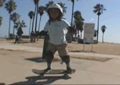 6 jähriger Skateboarder