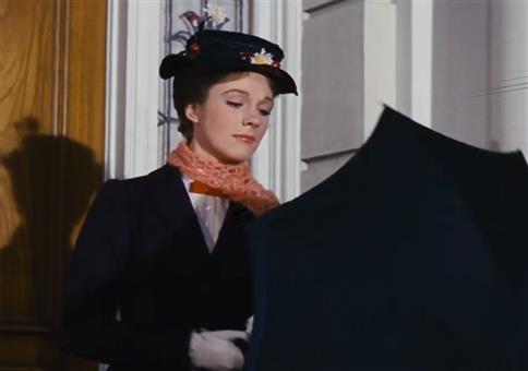 Mary Poppins hebt ab