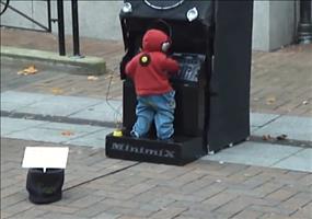 DJ Minimix Street Perfomance