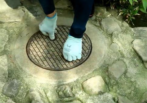 Na wer wohnt denn da unterm Kanaldeckel?