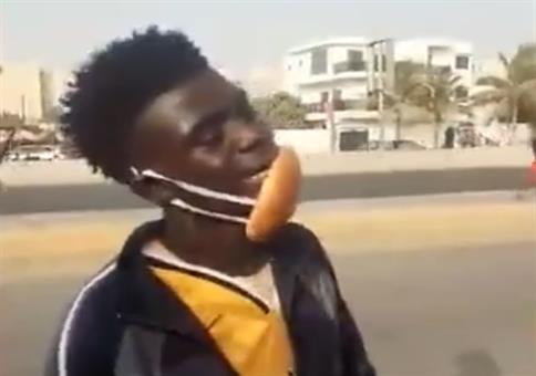 Selbstgebackene Schutzmasken