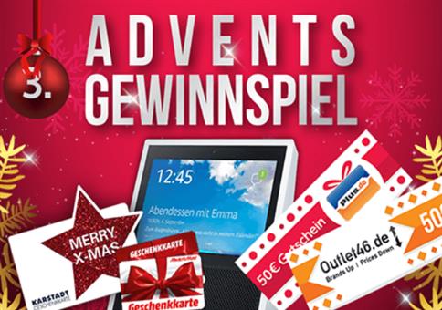 Mein-Deal.com Gewinnspiel zum 3. Advent mit tollen Preisen