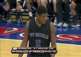 Korb in der letzten Millisekunde