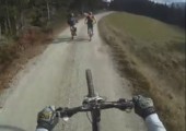Mountainbiking auf extremem Pfaden