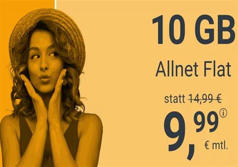 winSIM: Allnet-Flat im O2-Netz mit 10GB LTE für 9,99€ mtl. 