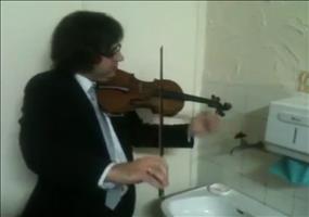 Die Geige und der Wasserhahn