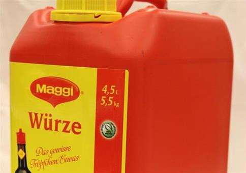 Ein Kanister Maggi Würze bitte!