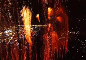 Inside the Explosion - Mit dem Quadrocopter mitten im Feuerwerk