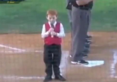 Schluckauf bei der Nationalhymne