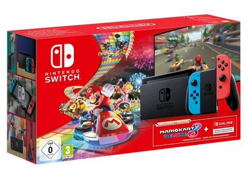 Nintendo Switch + Mario Kart 8 Deluxe für 289,99€ (statt 334€)