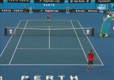 Sportlichkeit beim Tennis