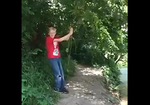 Wenn ich groß bin, werde ich Tarzan!