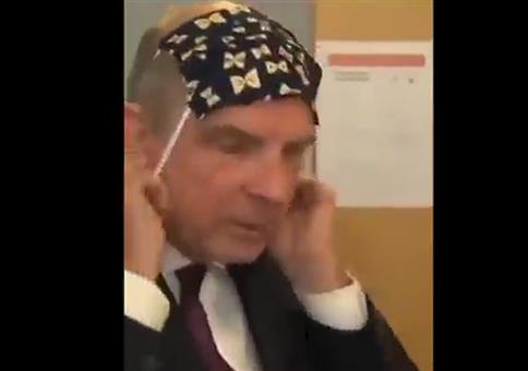 Alternatives Maskentragen