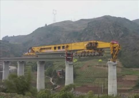 Brückenbau in China