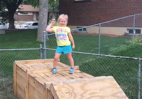 Mini Ninja Warrior Parkour