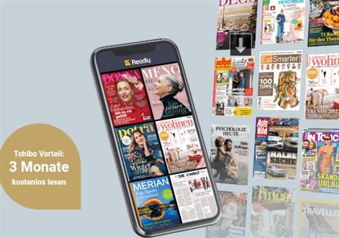 🔥 Readly Magazin Flatrate: 3 Monate gratis!