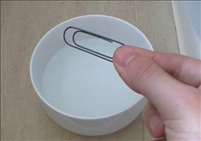 Büroklammer mit Gedächtnis