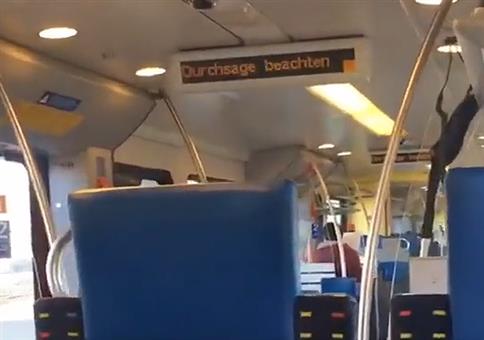 Richtig freundliche Bahndurchsage