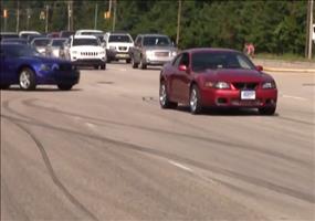 Ford Mustang Fahrer haben keinen Skill