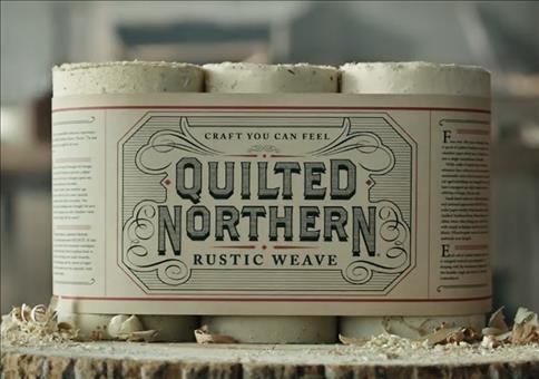 Rustikales Klopapier