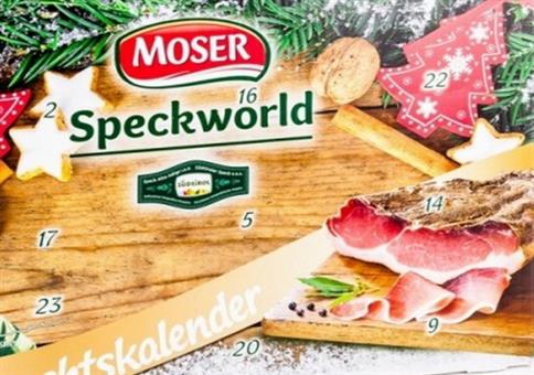 Adventskalender mit Speck