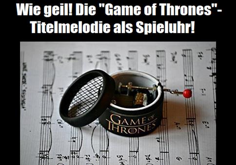 Spieluhren zu bekannten Filmen und Serien!