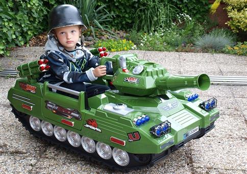 Ein Panzer für die Kleinsten