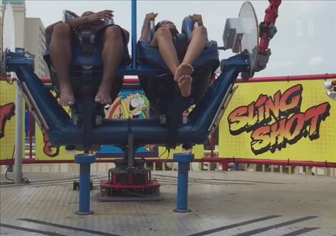 Streich: Schraube locker beim Slingshot