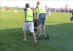 Spezialtrage beim Fußball