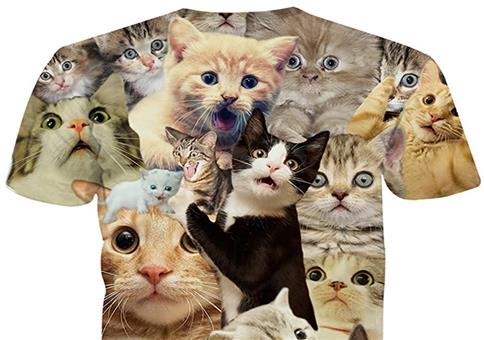 Ein Shirt für Katzenfreunde