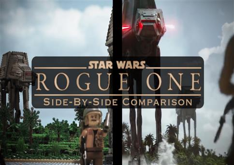 Star Wars Rogue One Trailer - Lego Version