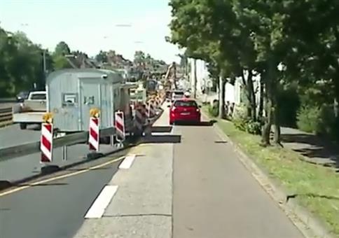 Vorsicht vor Baustellen!