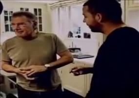 David Blaine bringt Harrison Ford zum staunen