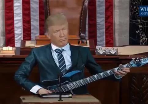 Trump singt Starships