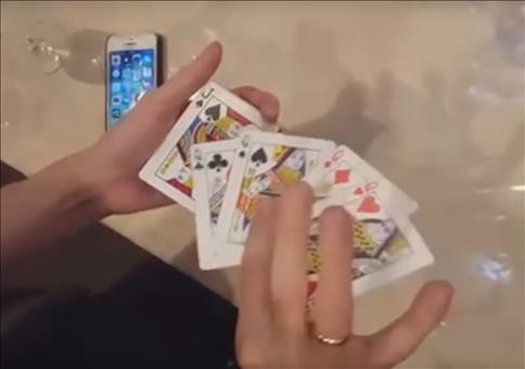 Ein sehr verblüffender Kartentrick