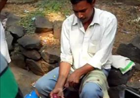 Innovatives Küchenwerkzeug aus Indien