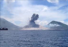 Vulkanausbruch in Papua-Neuguinea