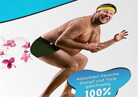 Herren-Shorts mit Flatulenz-Filter