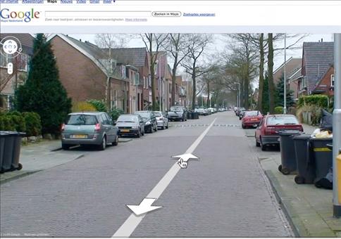 Krasser Fehler bei Google Street View
