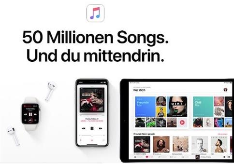 4 Monat Apple Music gratis für echte Neukunden
