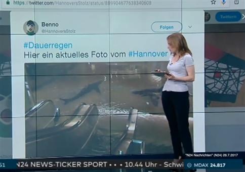 Haie im Hauptbahnhof von Hannover!